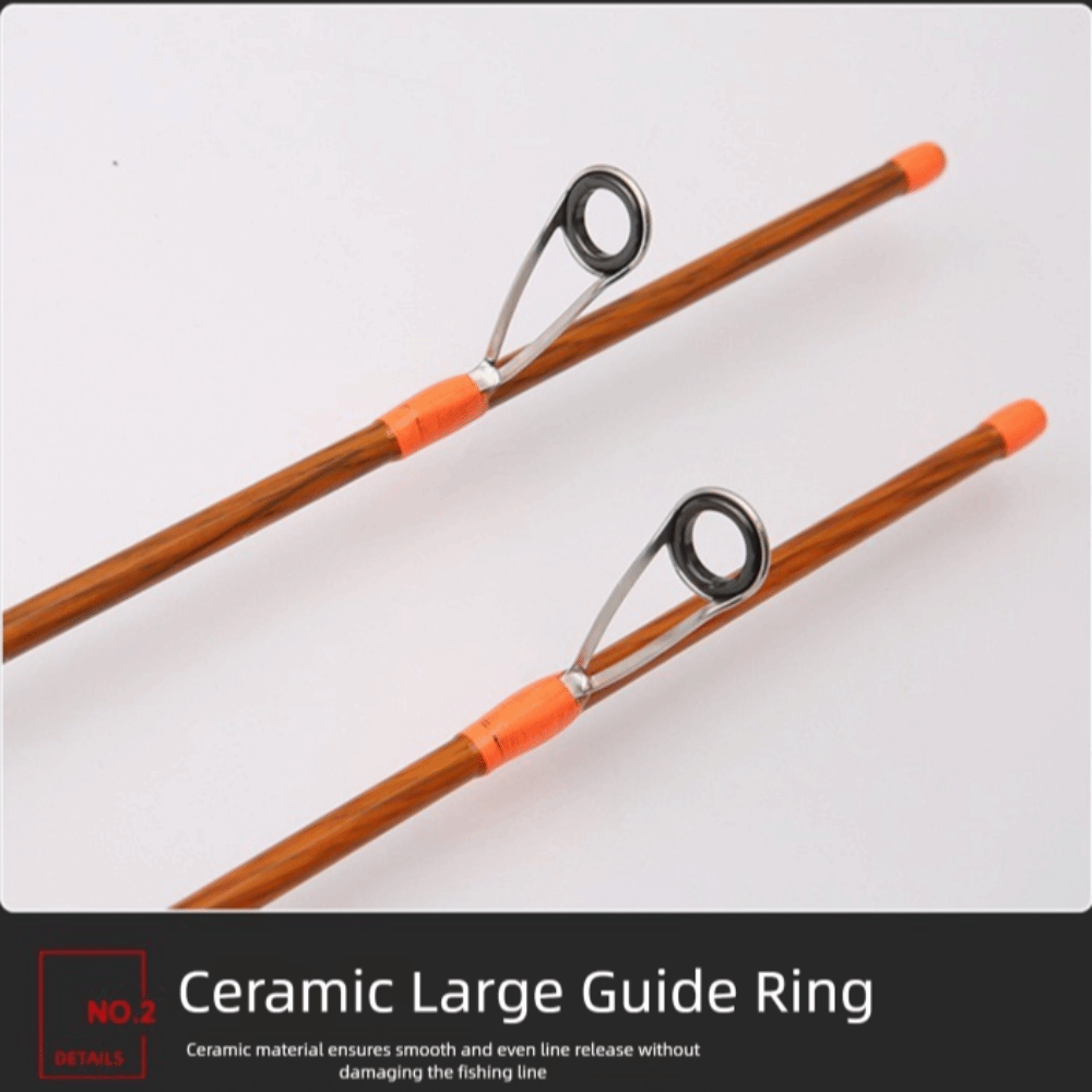 คุณภาพสูง 4 ส่วน SPINNING Fish - Fishing Rod Carbon Fiber บทวิจารณ์และราคา