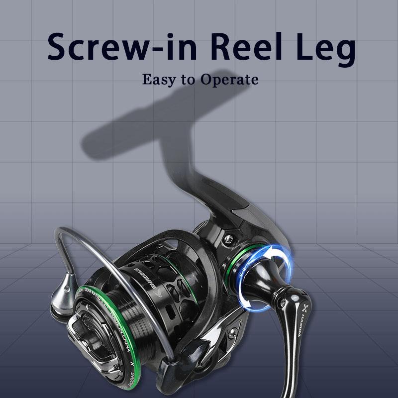 รอกตกปลา HASIDA Verdant BFS Sp - Kastking Reel Zephyr บทวิจารณ์และราคา