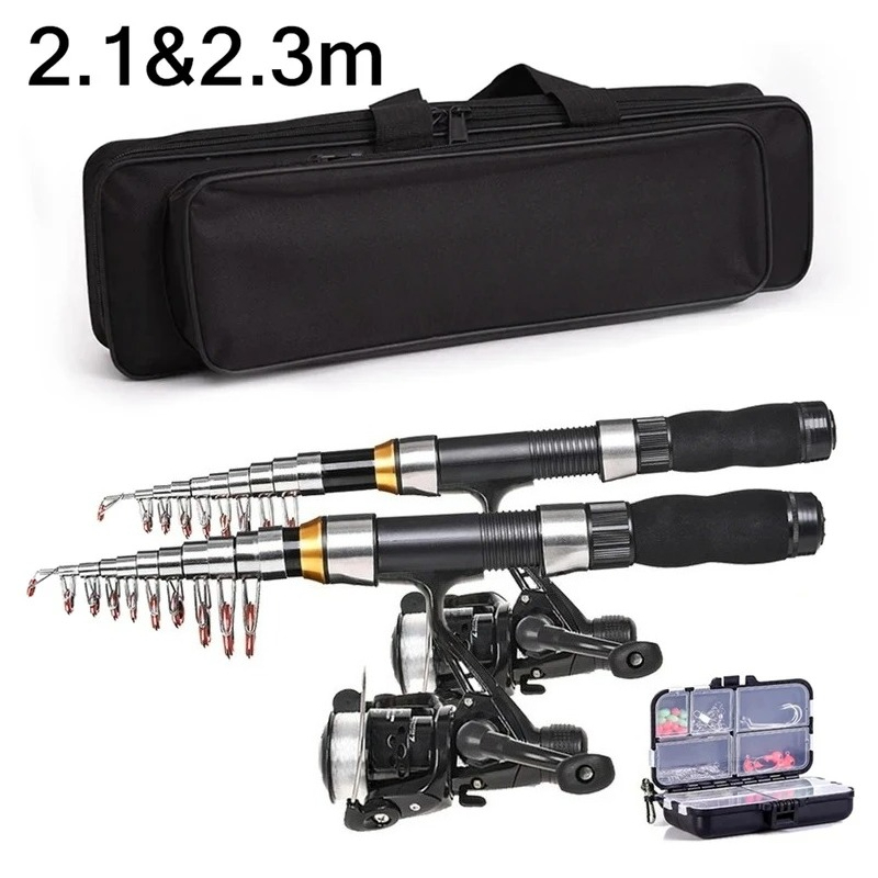 ชุดคันเบ็ดตกปลา BRAVMAK 2.1/2. - Fishing Rod Carbon Fiber บทวิจารณ์และราคา